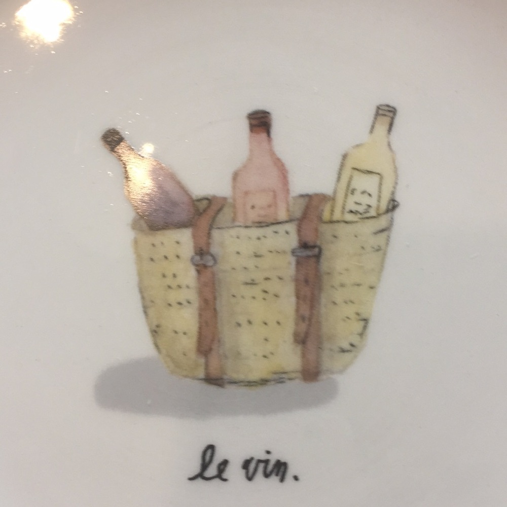 4 Rae Dunn appetizer plates - Picture 2 of 7